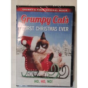 Grumpy Cat's Worst Christmas Ever (2014 DVD) Family Viewing Holiday, Comedy